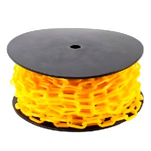 Cadena Plástica Amarilla, Para Delimitación Y Seguridad.